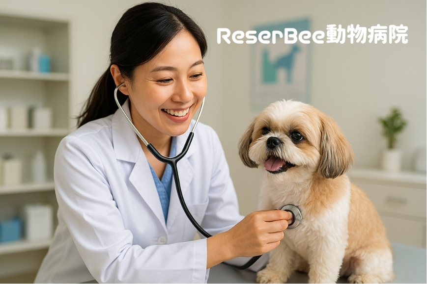 ReserBee動物病院の予約ページ