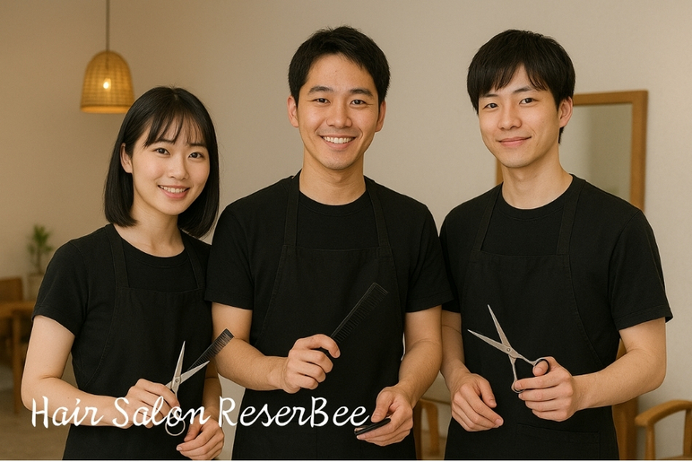 ReserBee美容室の予約ページ